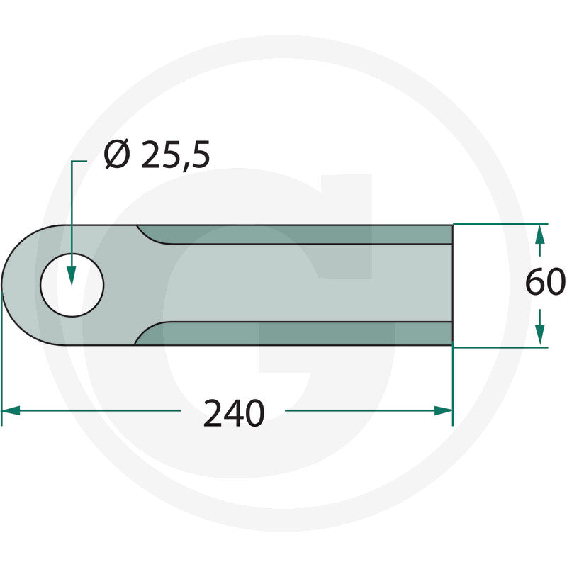 GRANIT Flail blade