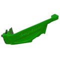 Poly Folding Fender Left Hand 30 Inch Spacing Green