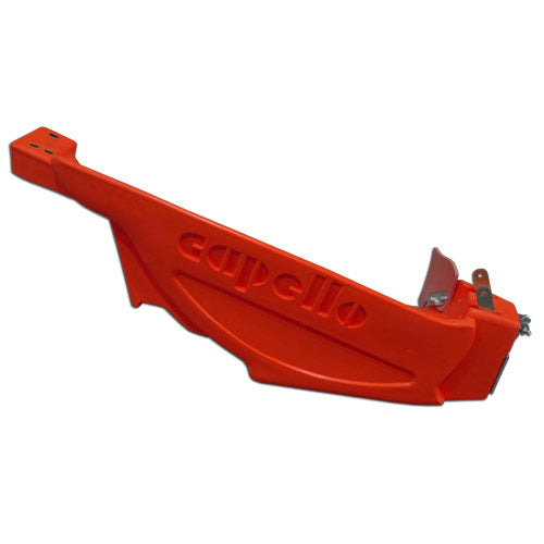 Poly Folding Fender Right Hand Red 30 Inch Spacing