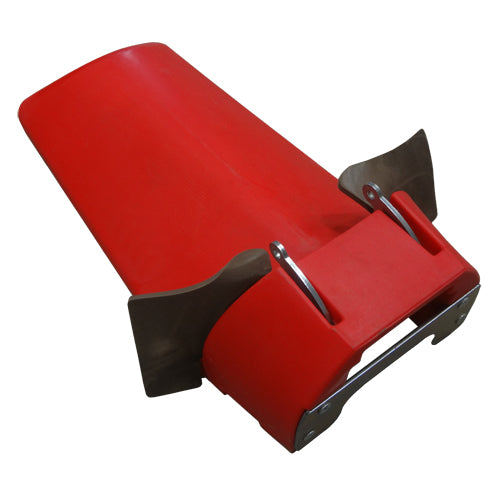 Poly Center Hood Red 22 Inch Spacing