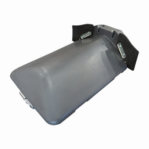 Poly Wing Hood Right Hand Gray 30 Inch Spacing