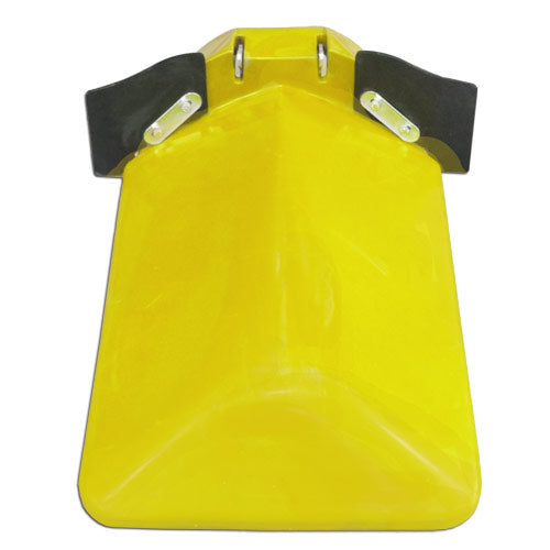 Poly Wing Hood Left Hand Folding Yellow 30 Inch Spacing