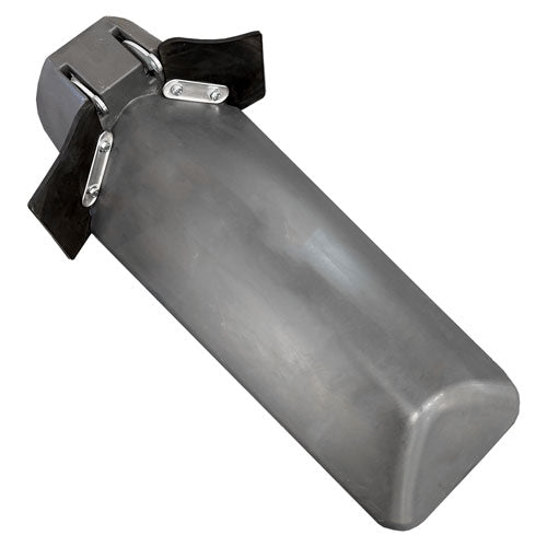 Poly Center Hood Gray 20 Inch Spacing
