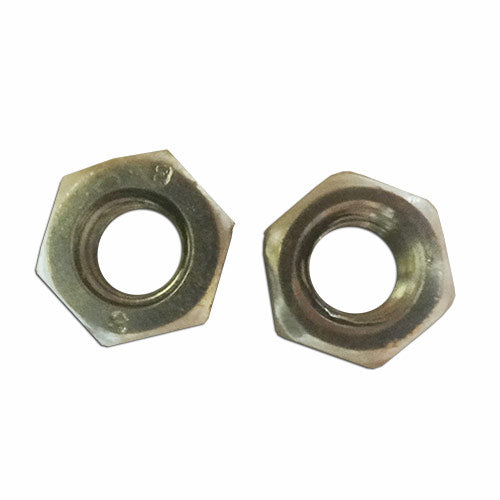 Hex Nut, M6 1.0 Pitch, Pack of 2