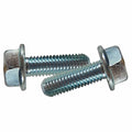 Serrated Flange Bolt, M8x25mm 1.25 Pitch, Package of 2
