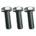 Hex Bolt, M12 x 35mm 1.75 Pitch, Package of 3