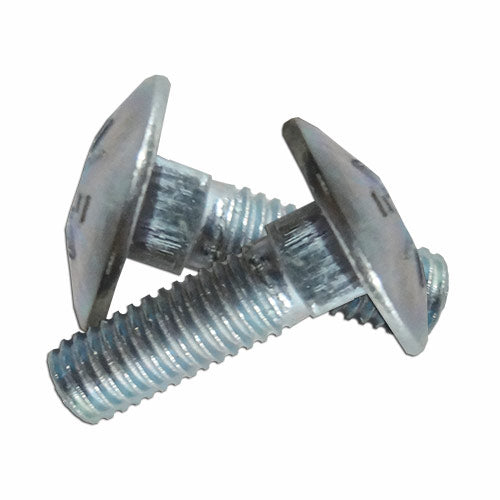 Carriage Bolt, M6 x 20mm 1.0 Pitch, Package of 2