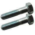 Hex Bolt, M8x35mm 1.25 Pitch, Package of 2