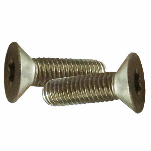 Socket Head Countersunk Bolt,M6x20mm 1.0 Pitch, Package of 2