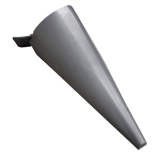 Complete Gray Lateral Left Fender Snout 30 Inch Spacing