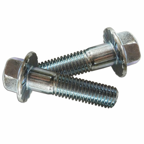 Serrated Flange Bolt, M12x45mm 1.75 Pitch, Package of 2