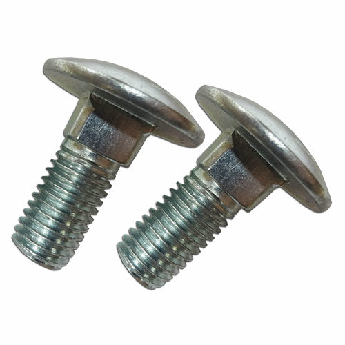 Carriage Bolt, M12 x 30mm 1.75 Pitch, Package of 2