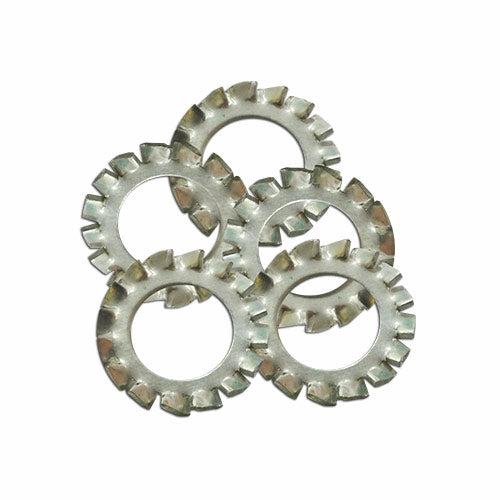 Tooth Washer, M10x18 External Tooth Washer, Package of 5