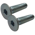 Countersunk Bolt, M10 x 45mm 1.5 Pitch, Package of 2